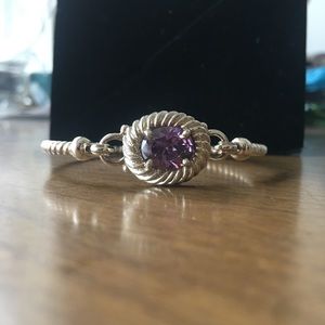 📚 NWOT Expressions Collection Amethyst Bracelet